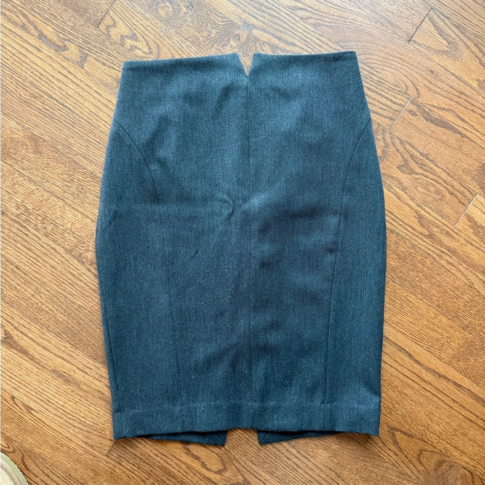 Express Charcoal Pencil Skirt